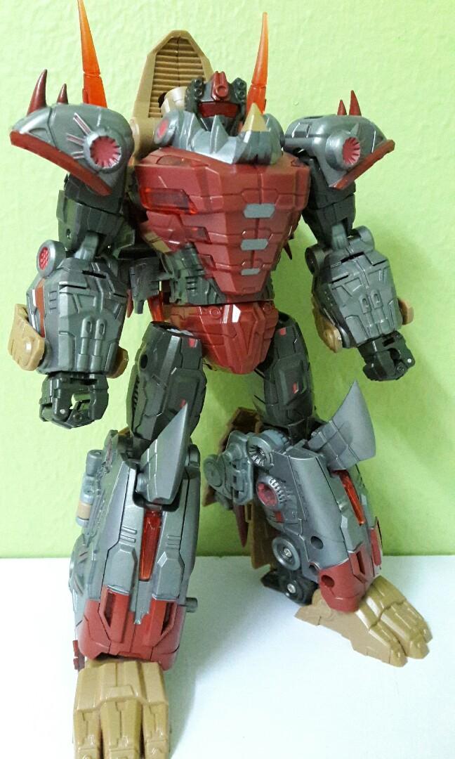 TRANSFORMERS X DINOBOTS DINOBOT FALL OF CYBERTRON SET OF 6 PLUS