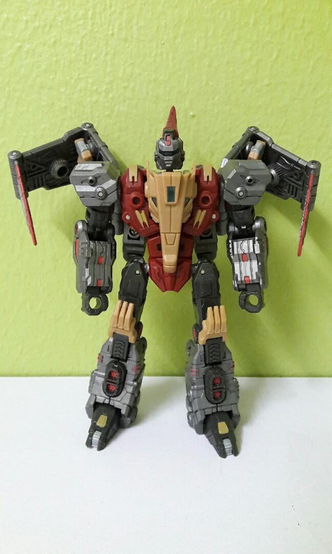 TRANSFORMERS X DINOBOTS DINOBOT FALL OF CYBERTRON SET OF 6 PLUS