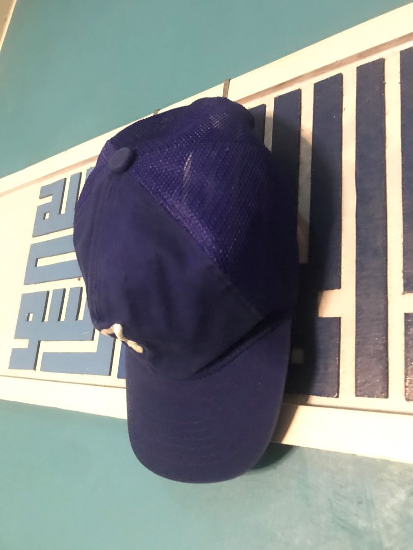 Trucker Biru Men S Fashion Accessories Caps Hats On Carousell