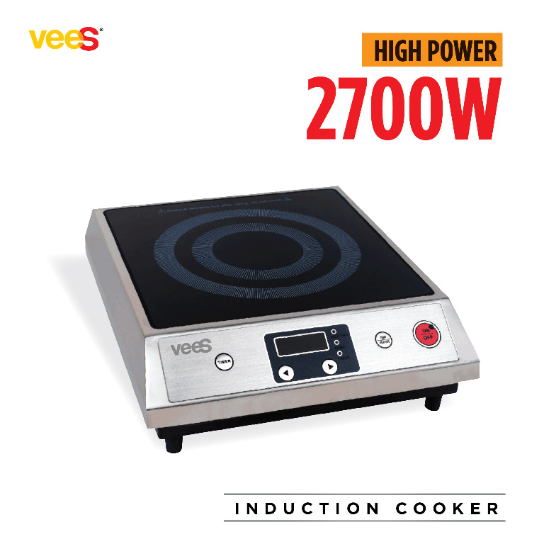 VEES Induction Cooker (BT270B), TV & Home Appliances, Kitchen Appliances, Cookers on Carousell