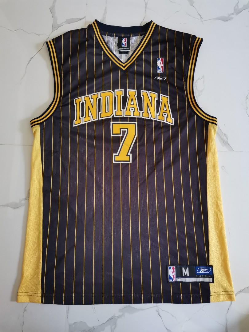 Vintage Indiana Pacers Jermaine Oneal Jersey Men s Fashion