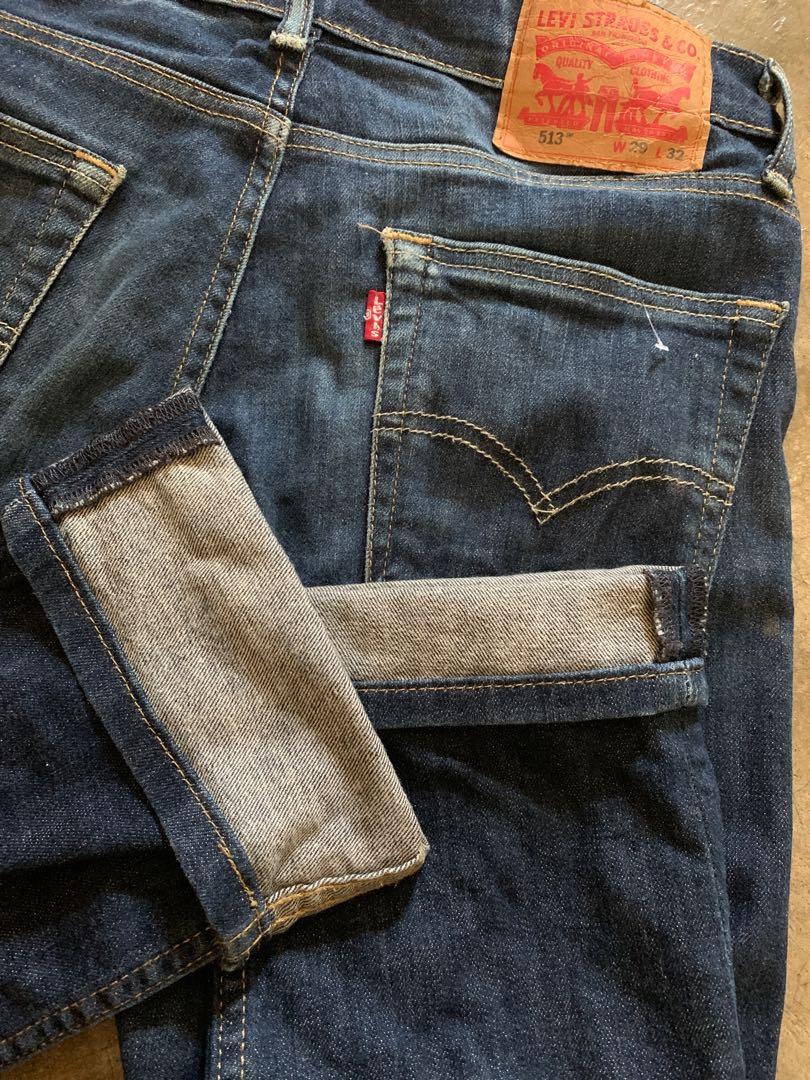 Levis online 513 selvedge