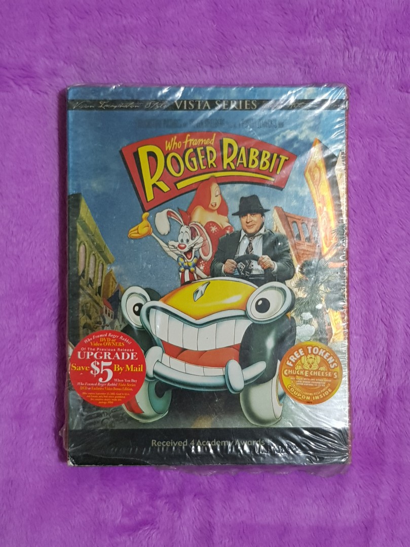 Who Framed Roger Rabbit 2 disc Vista Series DVD Rare R1, Hobbies & Toys ...