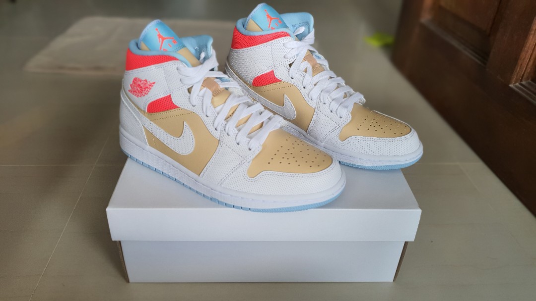 white sesame jordan 1