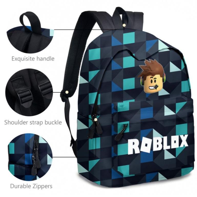 2 Pcs Roblox Backpack Set Student Schoolbag Roblox Bag With Pencil Case Kids Teenager Stylish Back Pack Men S Fashion Bags Backpacks On Carousell - rexture backpack roblox