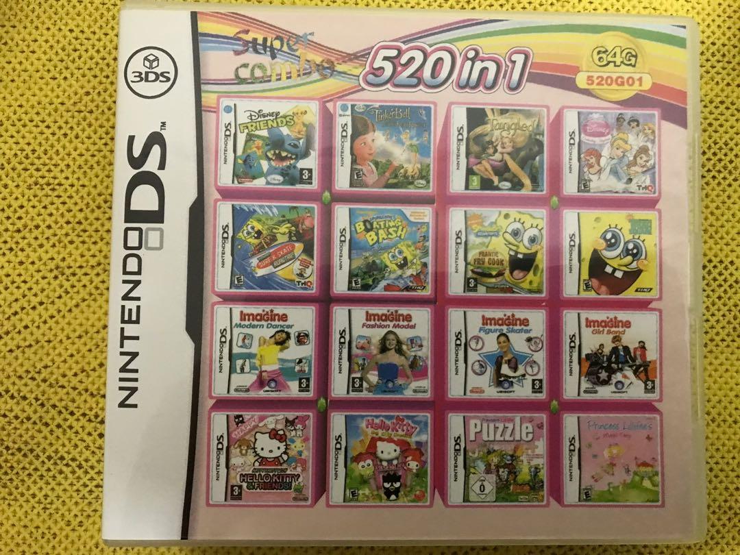 520 games in 1 ds store
