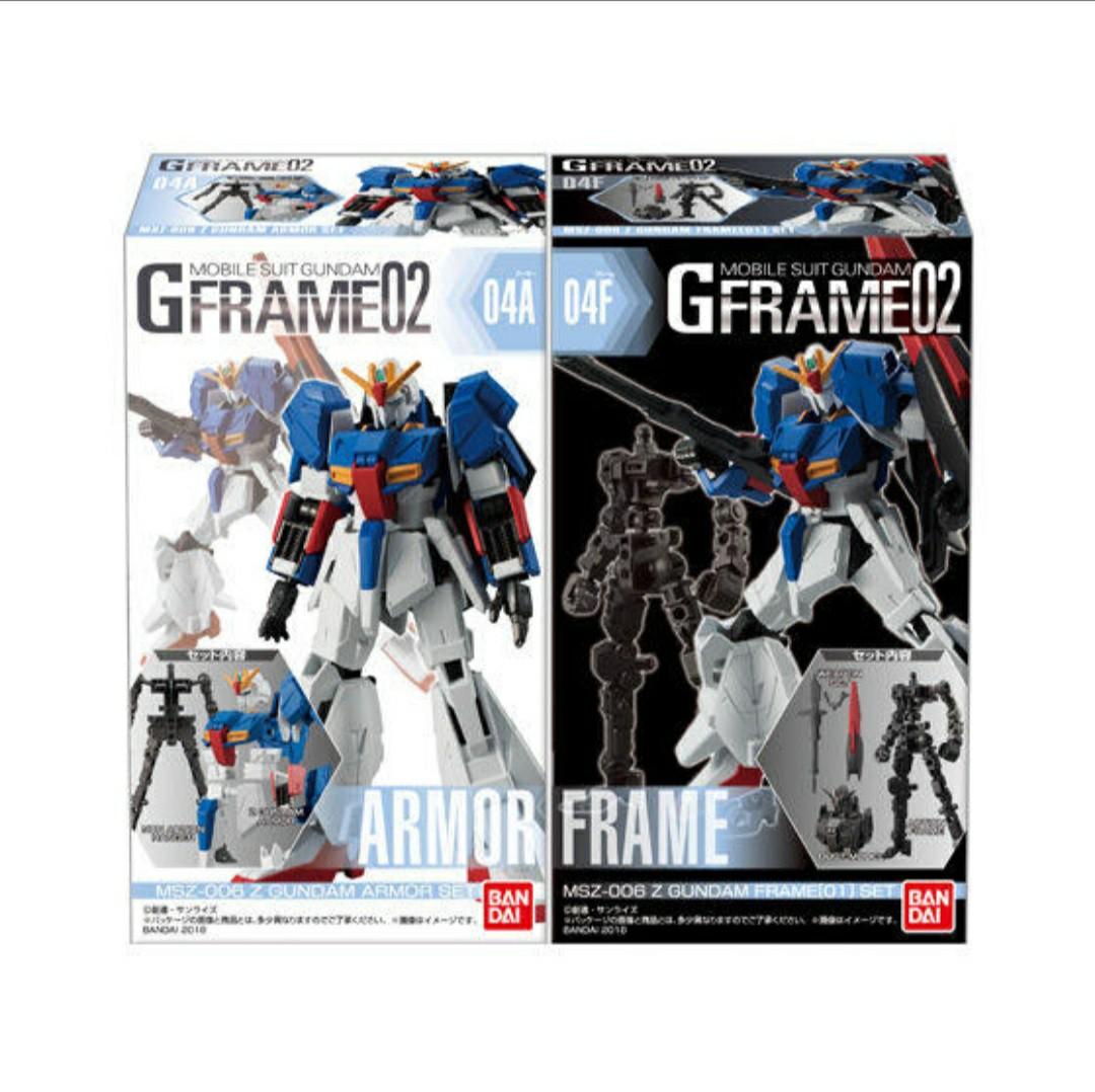 全新🔥 旺角店現貨🔥 Bandai Gundam GFrame 02 高達盒蛋食玩~ Z Gundam 