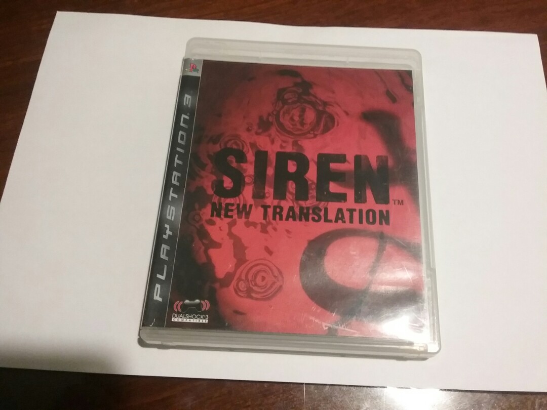 日英文版PS3 game 死魂曲: 新譯Siren New translation, 電子遊戲, 遊戲