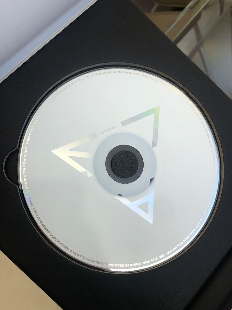 泰民TAEMIN Ace CD 附小卡(99%新）, 興趣及遊戲, 收藏品及紀念品, 韓流 