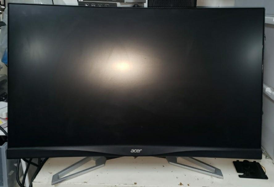 Acer XZ271U 曲面 2K 144hz 電競顯示器 monitor 有喇叭, 電腦＆科技, 電腦周邊及配件, 電子屏幕 Carousell