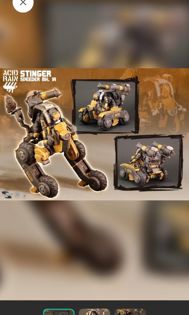 Acid Rain Stinger Speeder MK.1A, 興趣及遊戲, 玩具& 遊戲類- Carousell