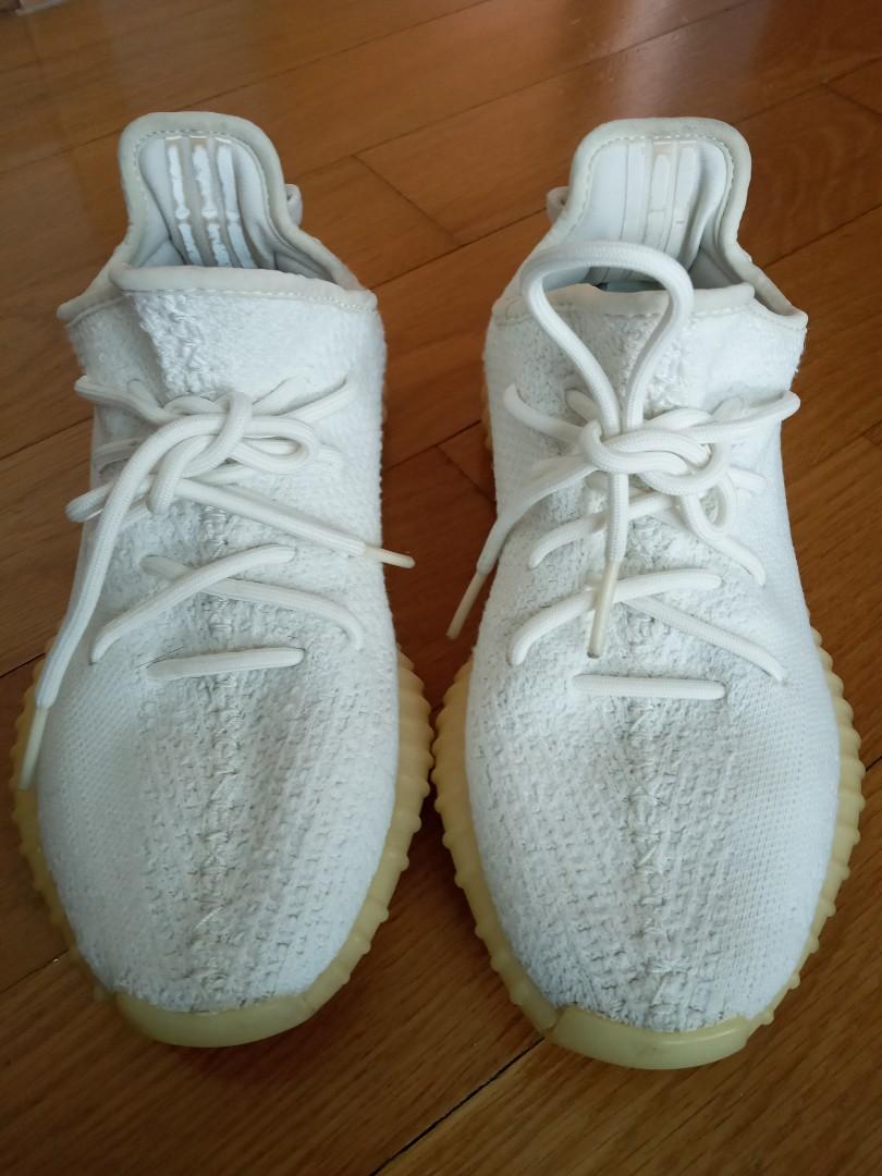 How to clean clearance cream white yeezys