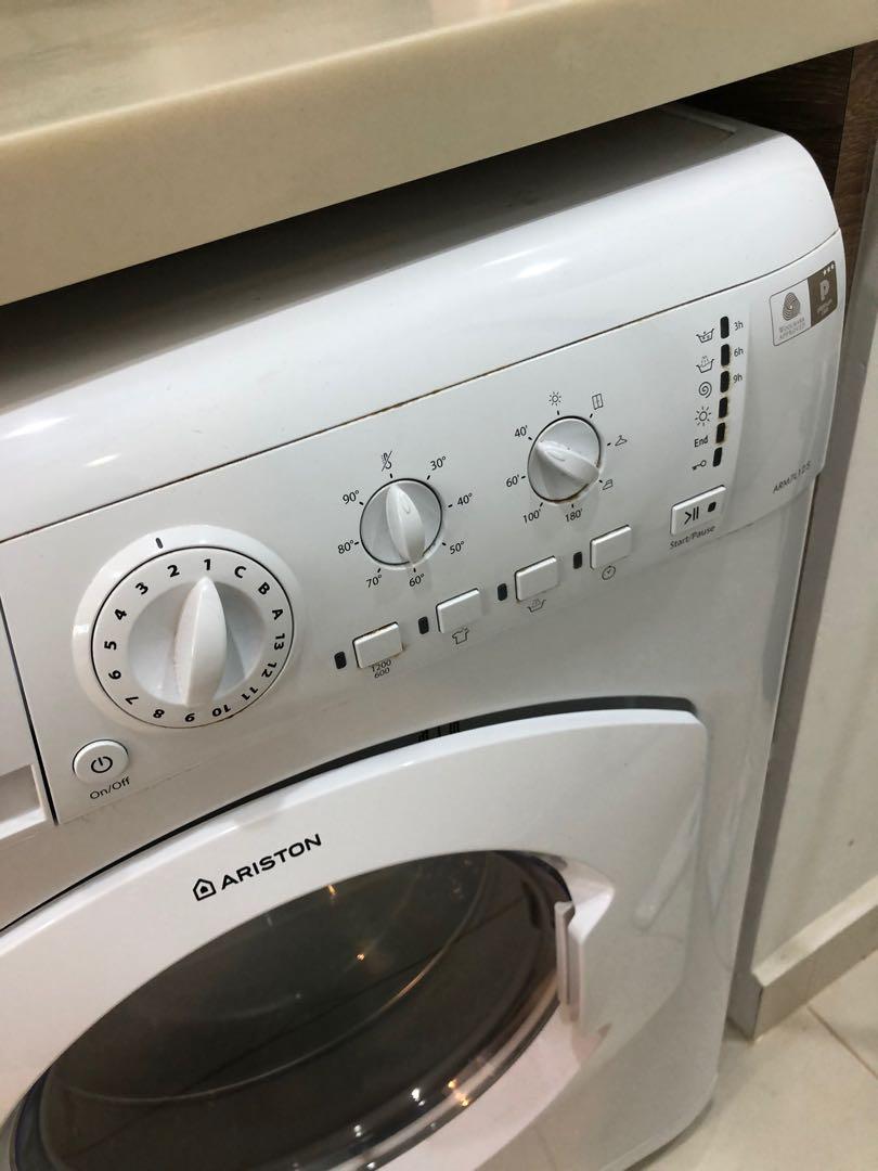 Ariston Washer + Dryer (2 in 1), TV & Home Appliances, Washing Machines