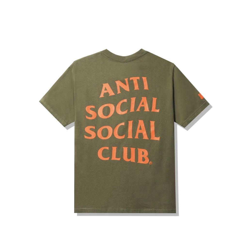 ASSC X Undefeated Paranoid Olive Tee XL T shirt Carousell