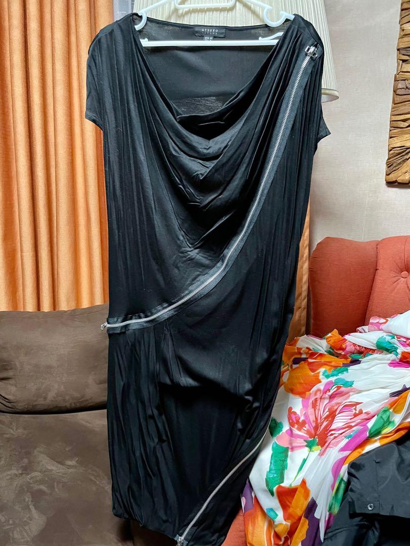Atsuro Tayama Black Zippered Dress Luxury Apparel On Carousell Atsuro Tayama Black Zippered Dress Luxury Apparel On Carousell