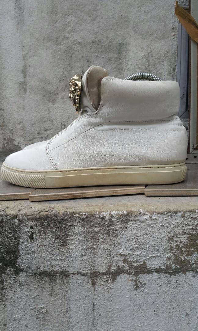 AUTH VERSACE PALAZZO HIGHTOP SNEAKERS Women s Fashion Footwear