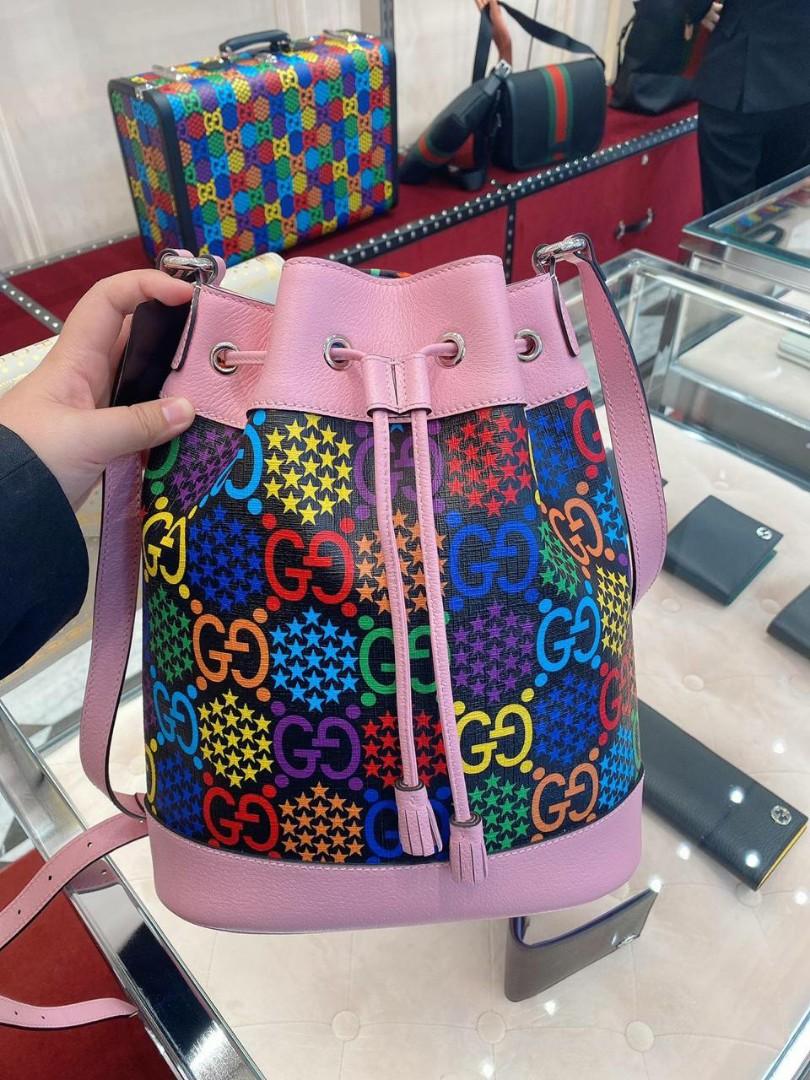 Gucci psychedelic discount bucket bag