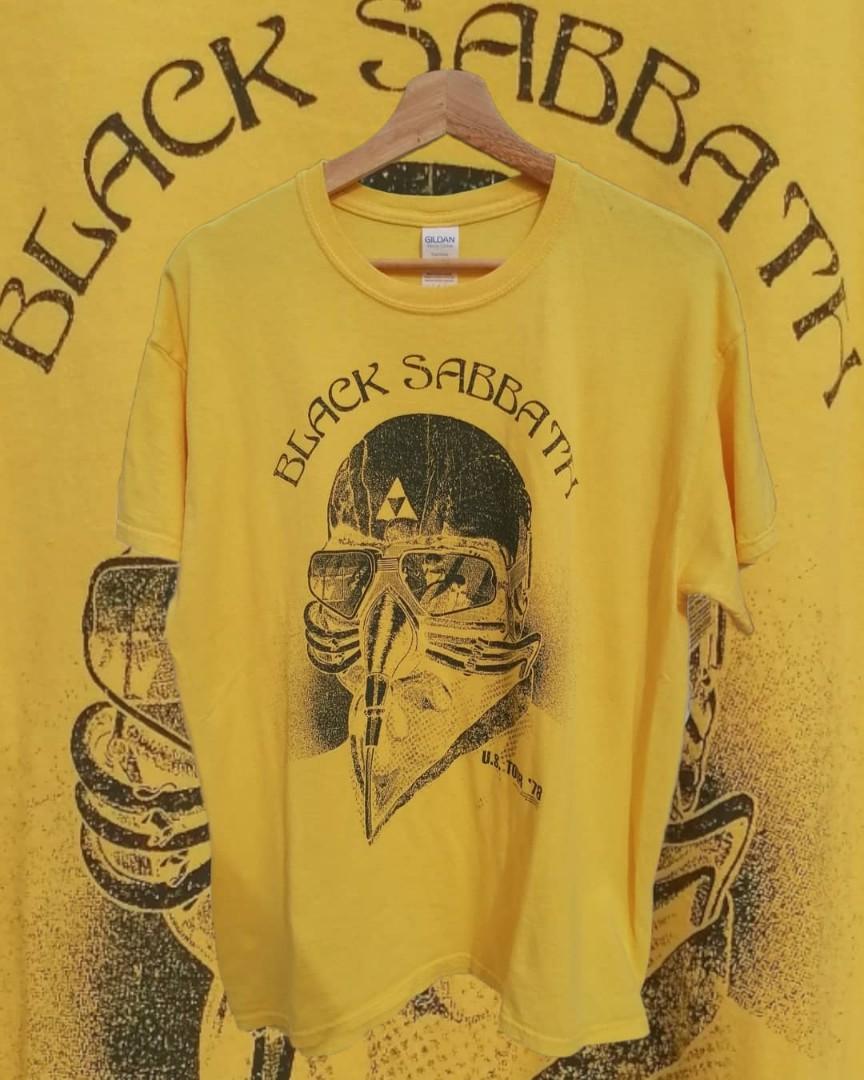 Band Black sabbath, Men's Fashion, Activewear on Carousell