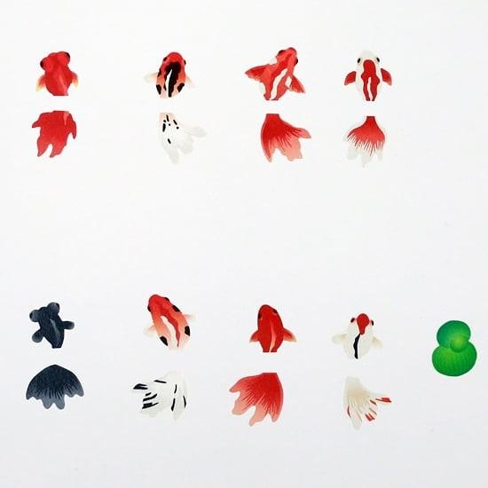 日本bande Washi Tape 和紙膠帶 金魚 興趣及遊戲 手作 自家設計 文具 Carousell