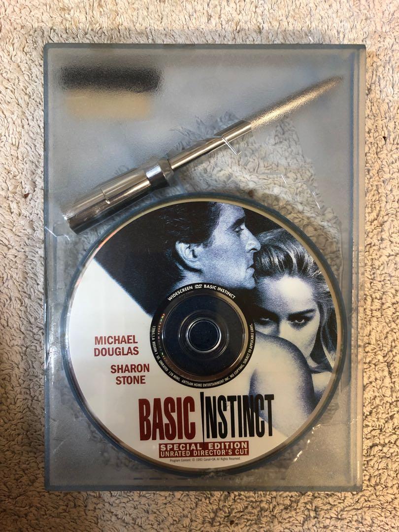 Basic Instinct Unrated Director S Cut 本能未經刪剪導演版靚聲美版1區dvd Sharon Stone 莎朗史東 興趣及遊戲 收藏品及紀念品 明星周邊