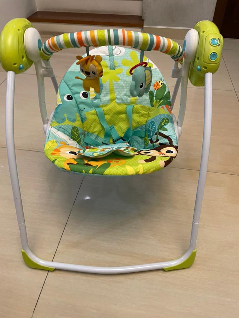 Battery Operated Bright Start Rocker Babies Kids Toys Walkers On Carousell