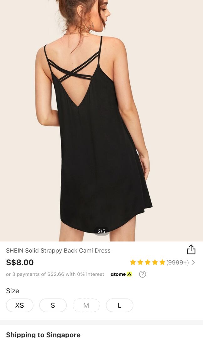 slip dress shein