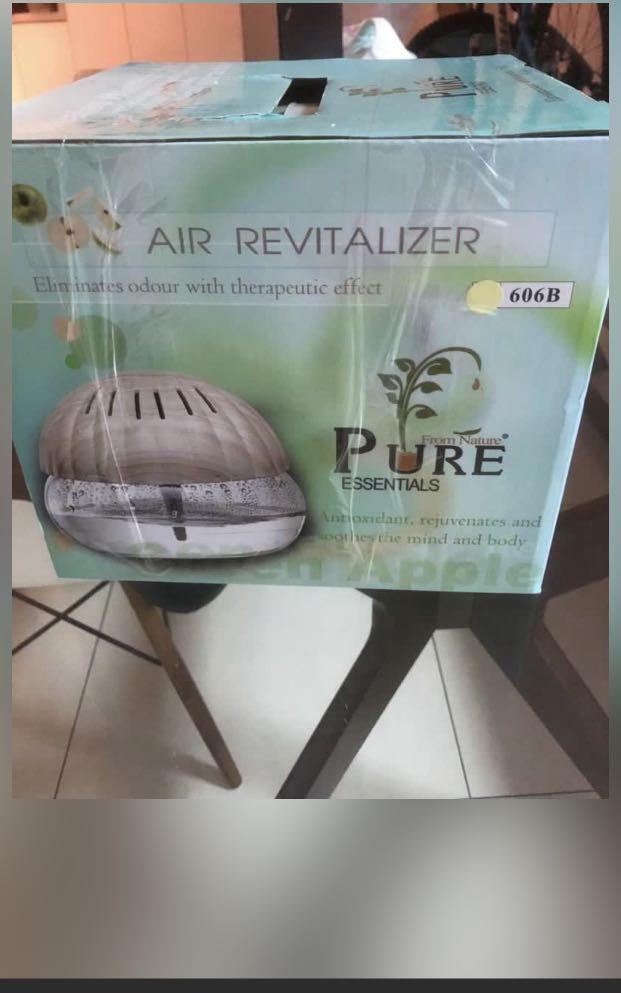 Brand New Air revitalizer with free essential oil, Furniture & Home