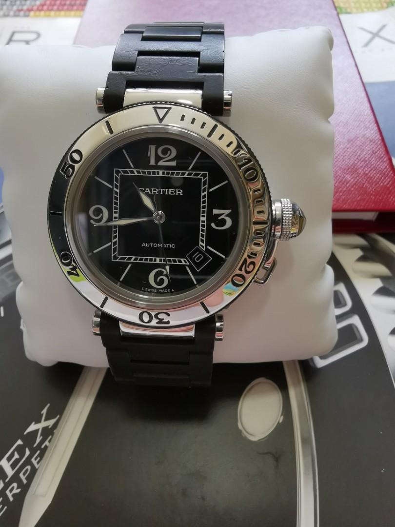 Cartier pasha seatimer 2790 best sale