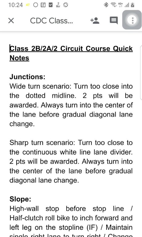 CDC Class 2 / 2A / 2B Circuit Course Comprehensive Notes (Review ...