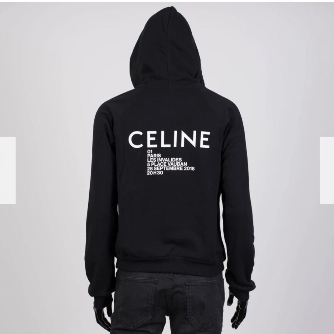 Celine hoodie black