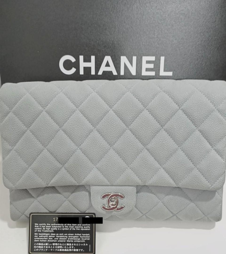 Chanel clutch with chain, Luxury, Bags & Wallets on Carousell