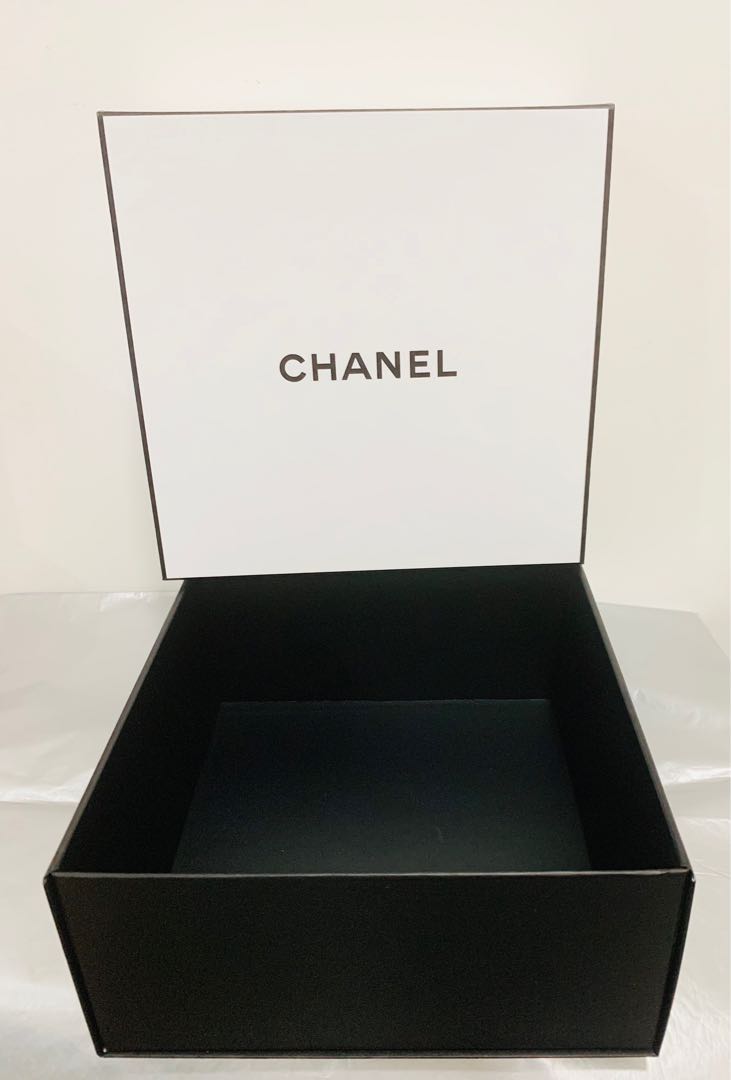 100 Authentic Chanel Large gift box set with paper bag Hobbies  Toys  Stationery  Craft Handmade Craft on Carousell
