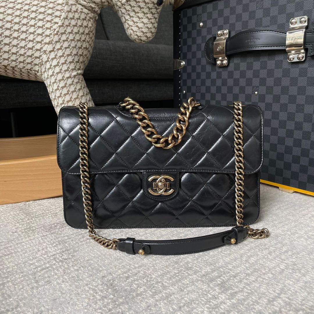 Chanel Perfect Edge Flap, Luxury, Bags & Wallets on Carousell