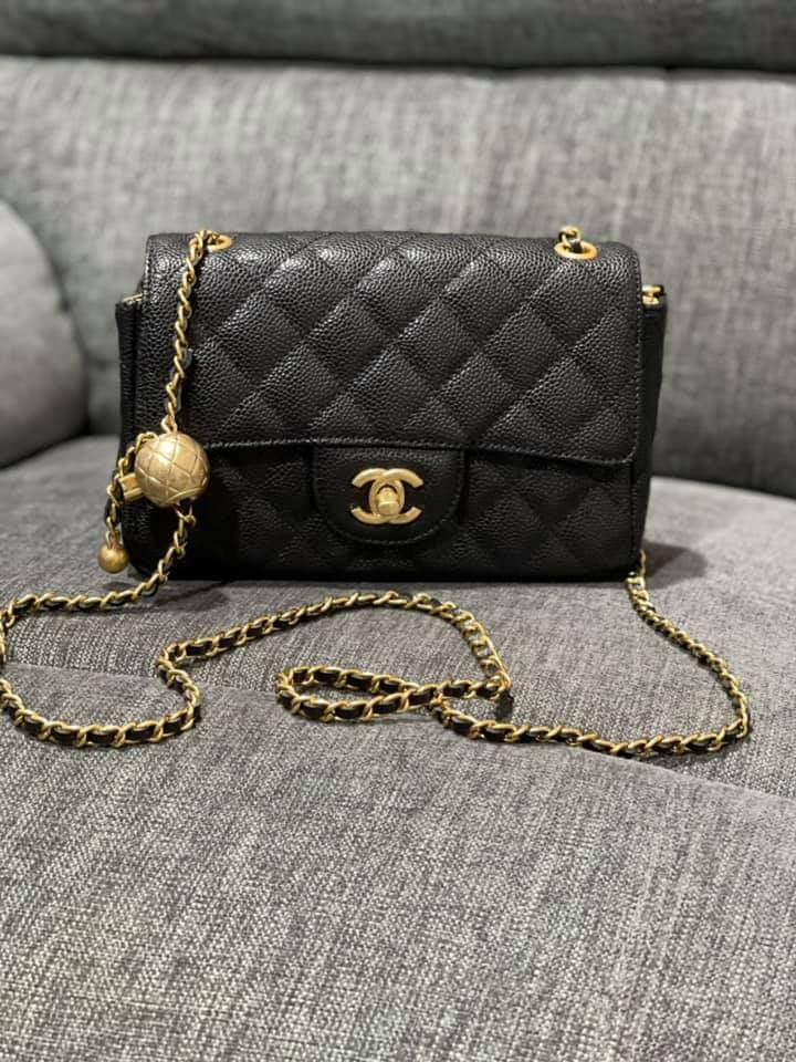 Dissona Italy chain sling bag not Chanel, Luxury, Bags & Wallets on  Carousell