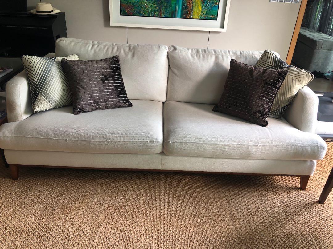 Comfy 3 seater sofa Furniture Home Living Furniture Sofas on Carousell