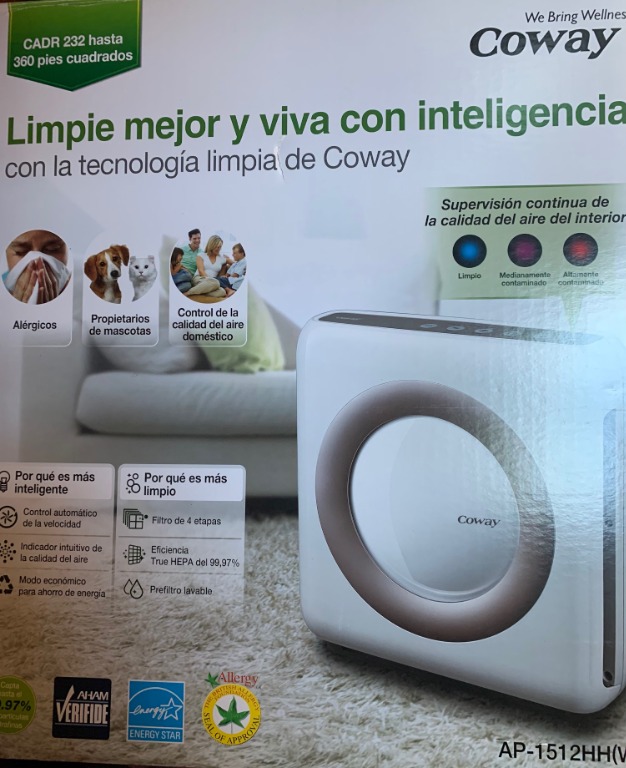 Coway Air Purifier with Eco Mode TV Home Appliances Air