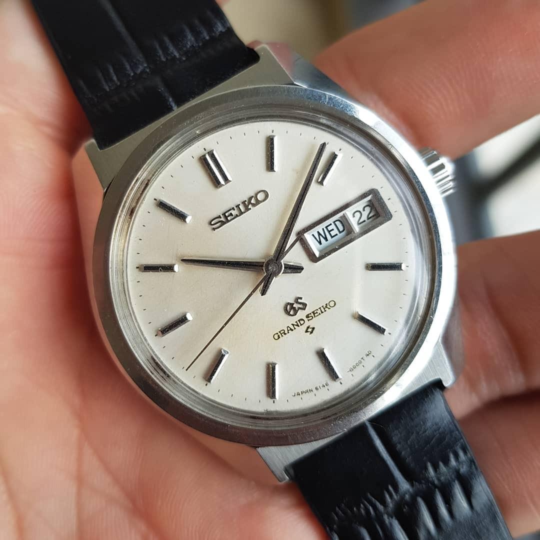 Early Dial Grand Seiko 6146-8000, Men's Fashion, Watches & Accessories,  Watches on Carousell