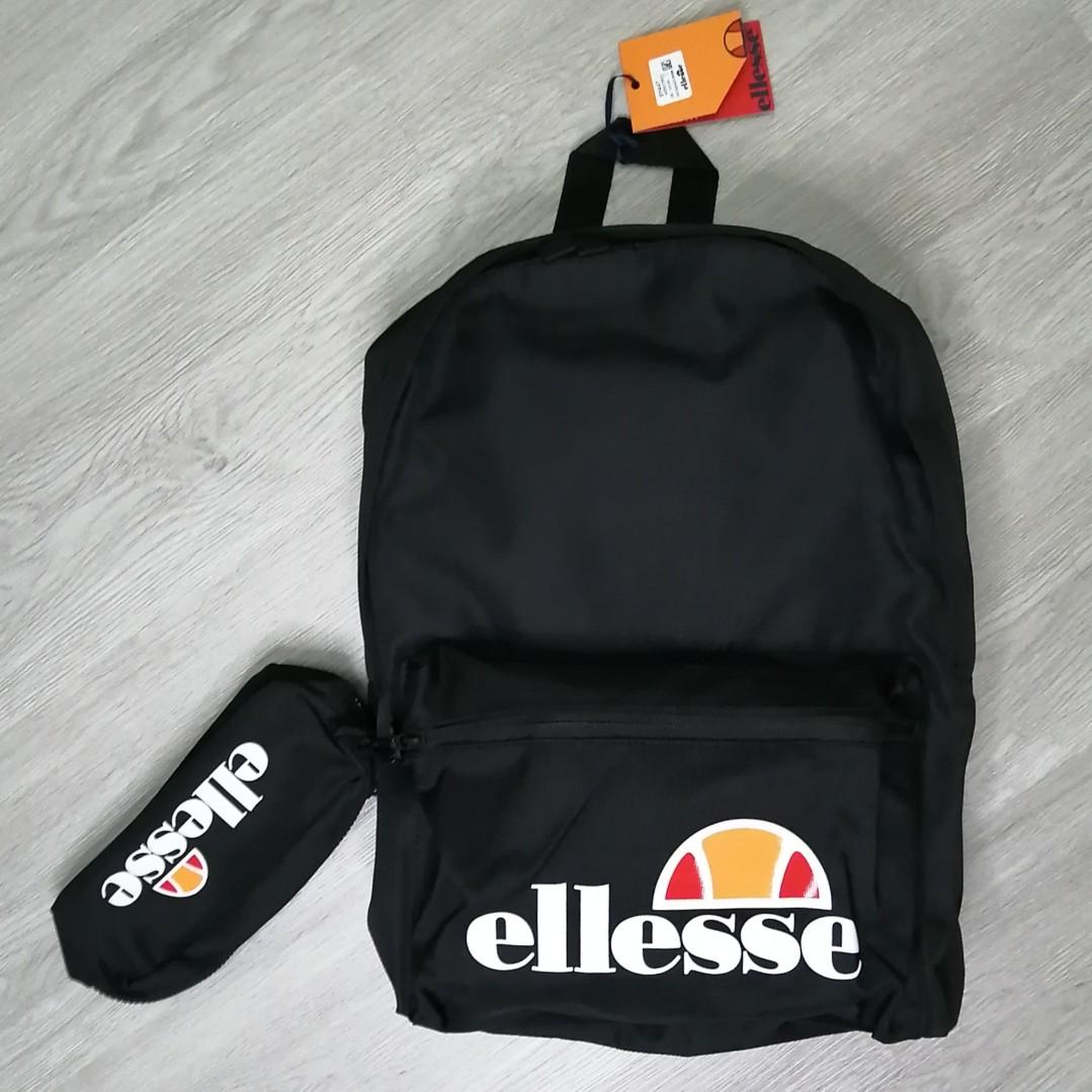 Ellesse backpack hotsell with pencil case