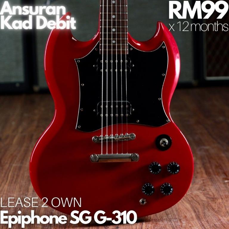 Epiphone SG G 310 Cherry Red Hobbies Toys Music Media