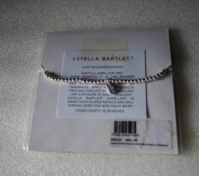 贈品,,全新-送ESTELLA,BARTLETT SILVER BRACELET WILD FLOWER,, 名牌