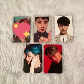 EXO Photocards PC Kyungsoo Kai Lay