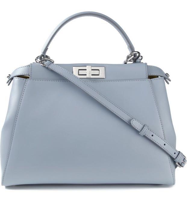Fendi peekaboo sale light blue