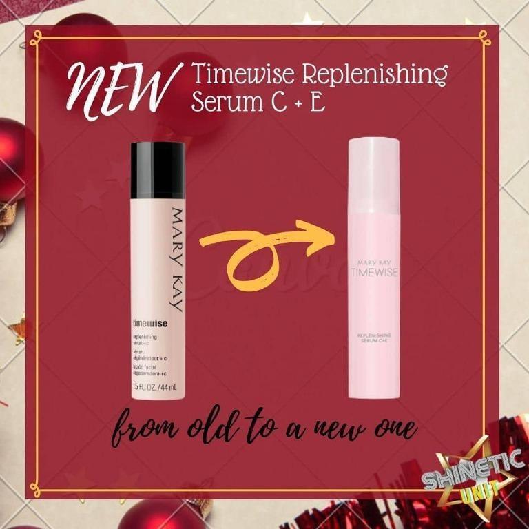 FLASH SALE 35%] MARY KAY TIMEWISE REPLENISHING SERUM C+E, Beauty & Personal  Care, Face, Face Care on Carousell