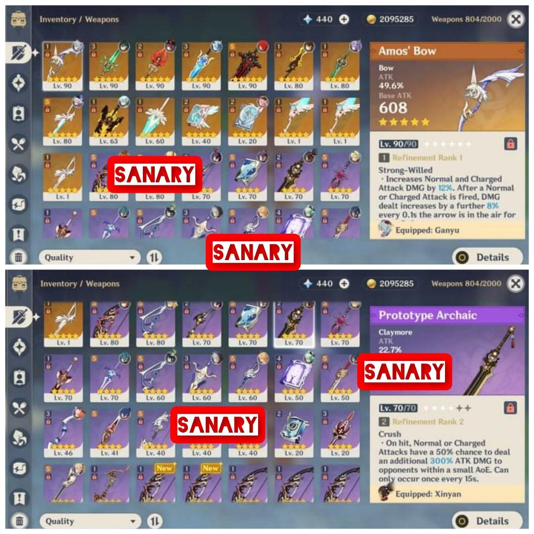 Genshin Impact Whale Account Video Gaming Video Games Others On Carousell