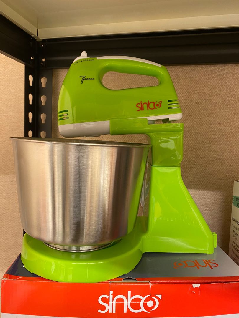 Green Stand Mixer with 2.5L Mixing Bowl, Furniture & Home Living