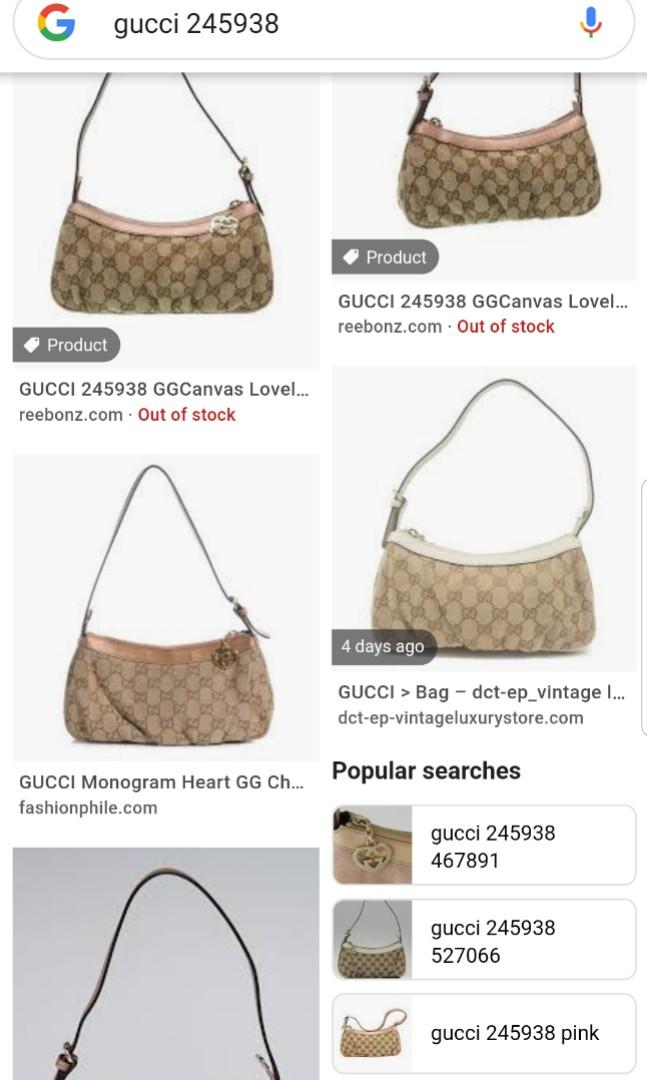 GUCCI-Abbey-GG-Canvas-Leather-Hand-bag-Beige-Dark-Brown-145750 –  dct-ep_vintage luxury Store