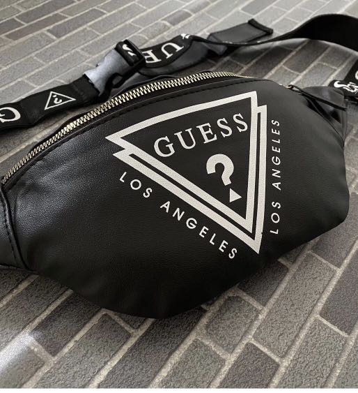 guess los angeles waist bag