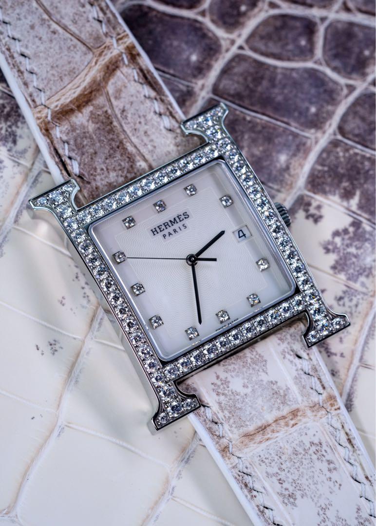 Hermes crocodile watch 2025 strap