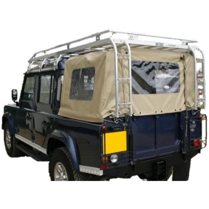 Hannibal Land Rover Defender 110 Double Cab Full Length Roof Rack Twin
