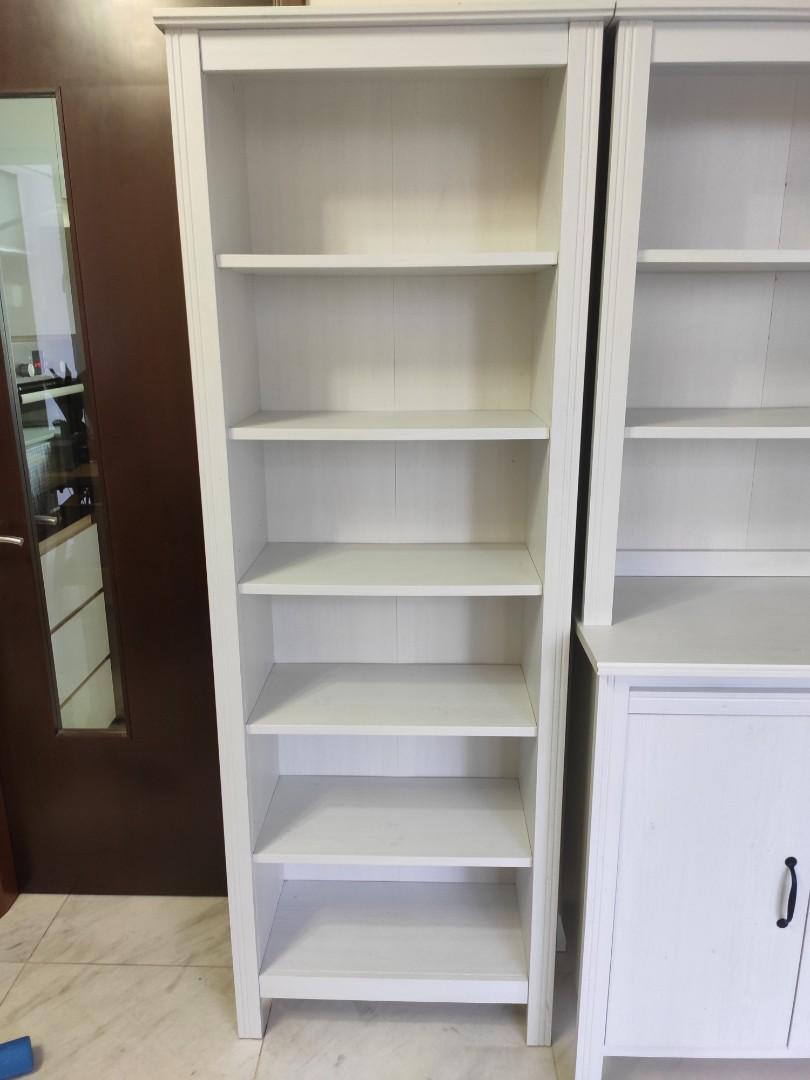Ikea Brusali bookcase and high Furniture & Home Living